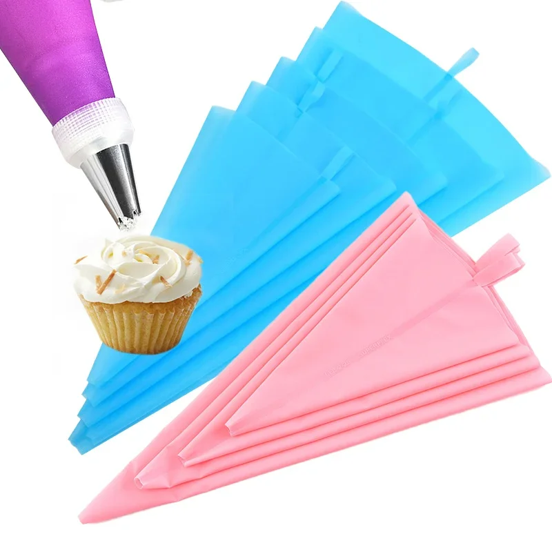 Piping Bag Disposable - الروسية الفوهات الحلويات المعجنات أكياس مجموعة