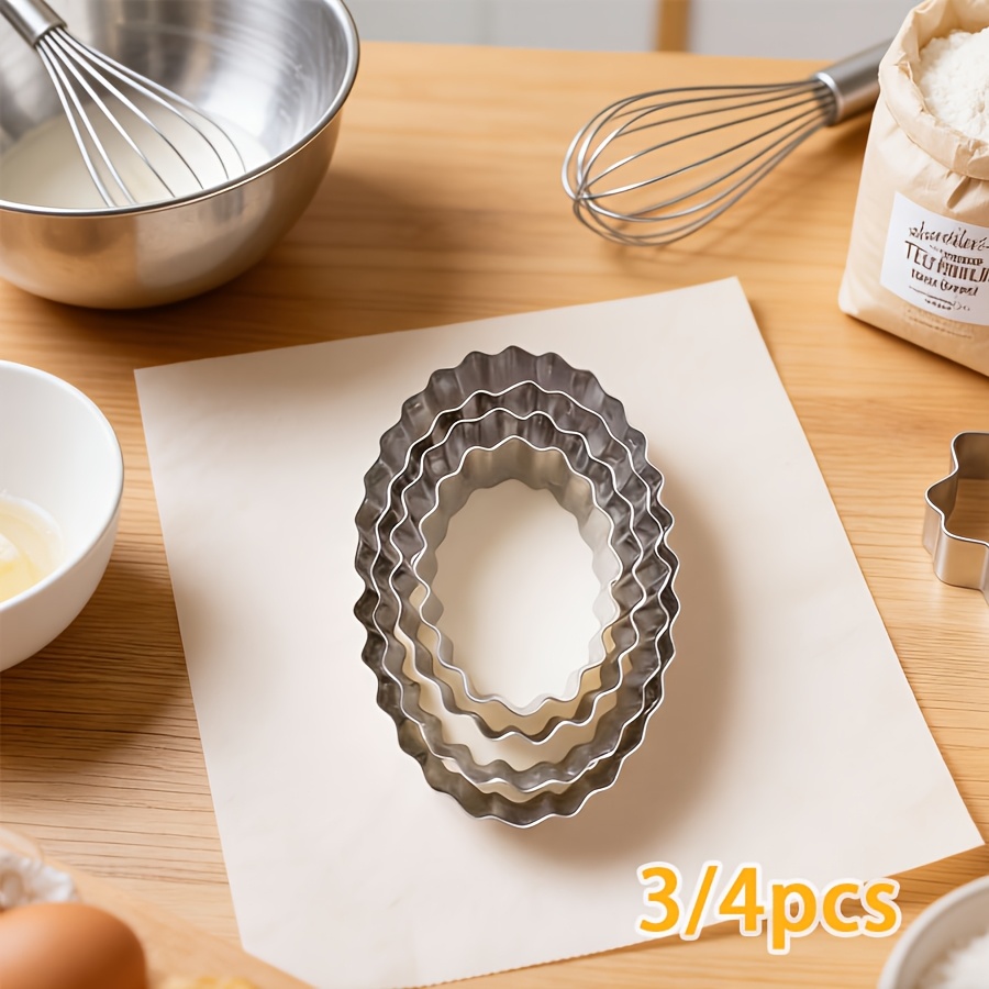 Kitchen Baking Utensils - قالب كيك دائري مموج على شكل