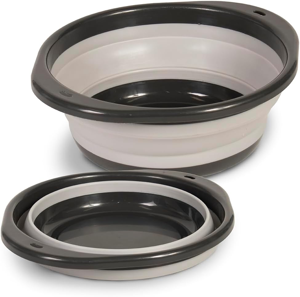Kitchen Baking Bowls - وعاء خلط كبير قابل للطي سعة