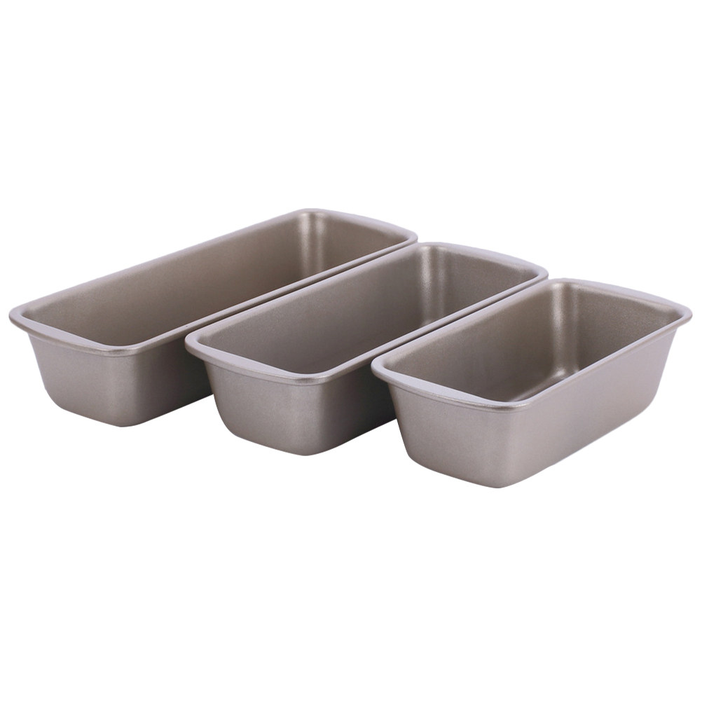 Kitchen Baking Pan - 3 قطع من قوالب الخبز المستطيلة