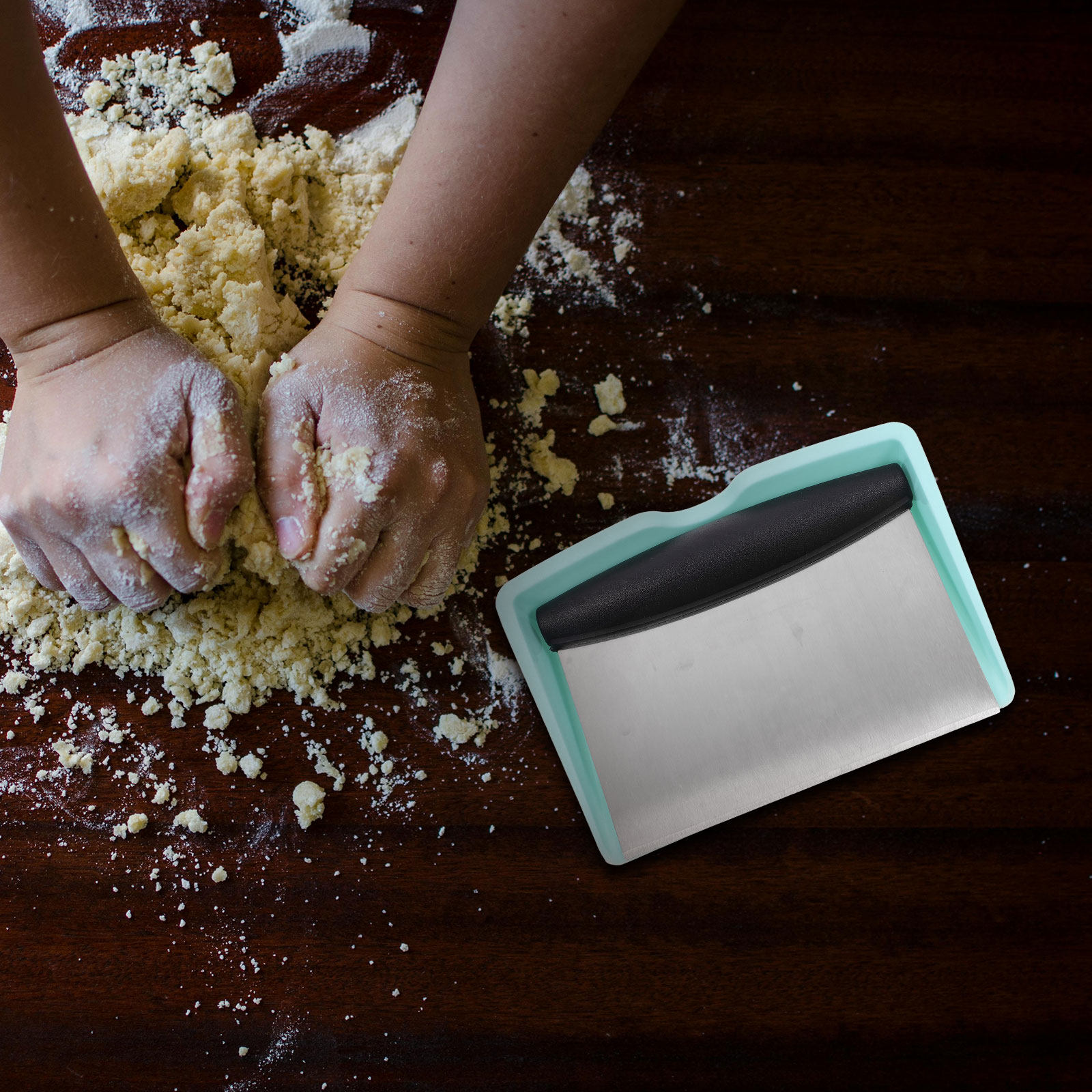 مجموعة واحدة من قواطع العجين ع - مراجعة Bench Scraper Dough وسعره