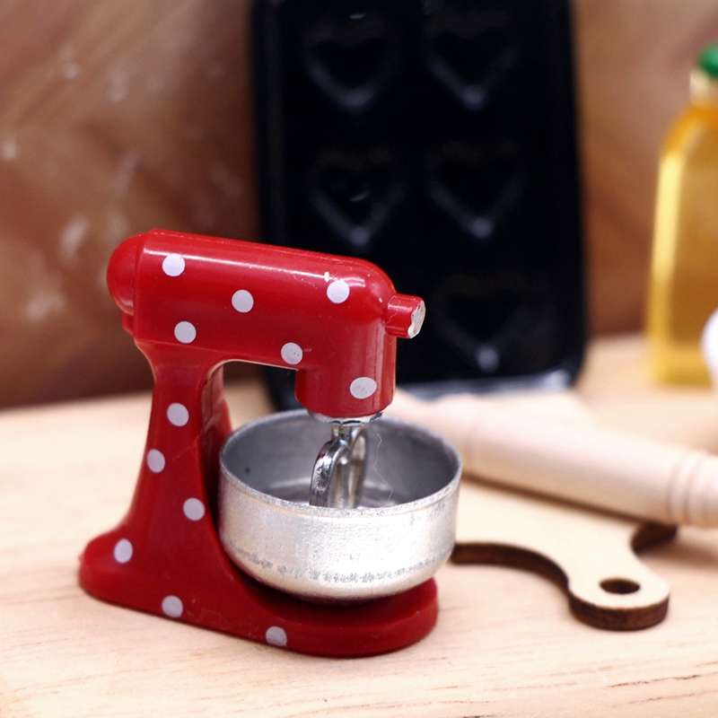 (.) نموذج خلاط مصغر لبيت الدمى - مراجعة Kitchen Baking Appliances وسعره
