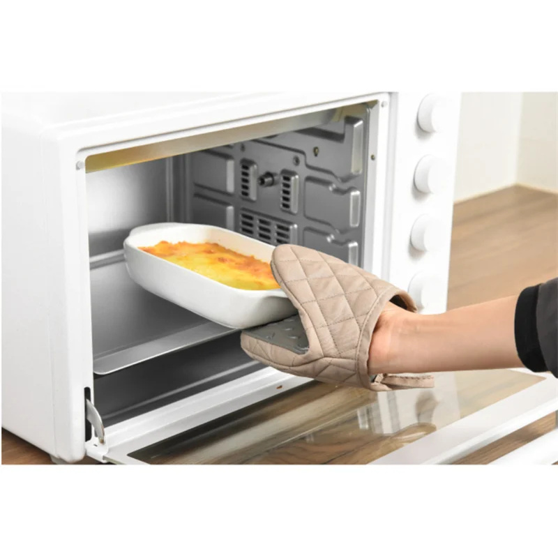 1 قطعة المطبخ مكافحة تحرق قفاز - مراجعة Kitchen Baking Gloves وسعره