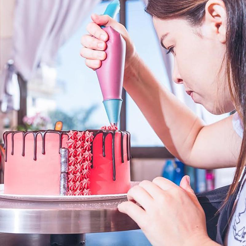طقم 120 قطعة من أدوات تزيين ال - مراجعة Piping Bag Disposable وسعره