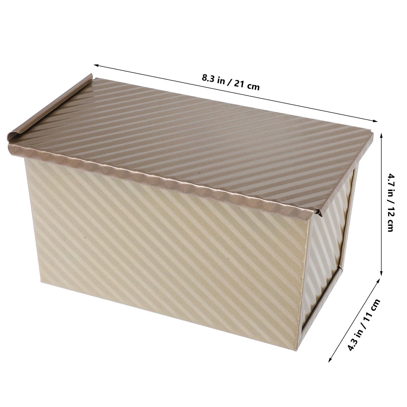 قالب خبز معدني مستطيل الشكل بغ - مراجعة Kitchen Baking Pan وسعره