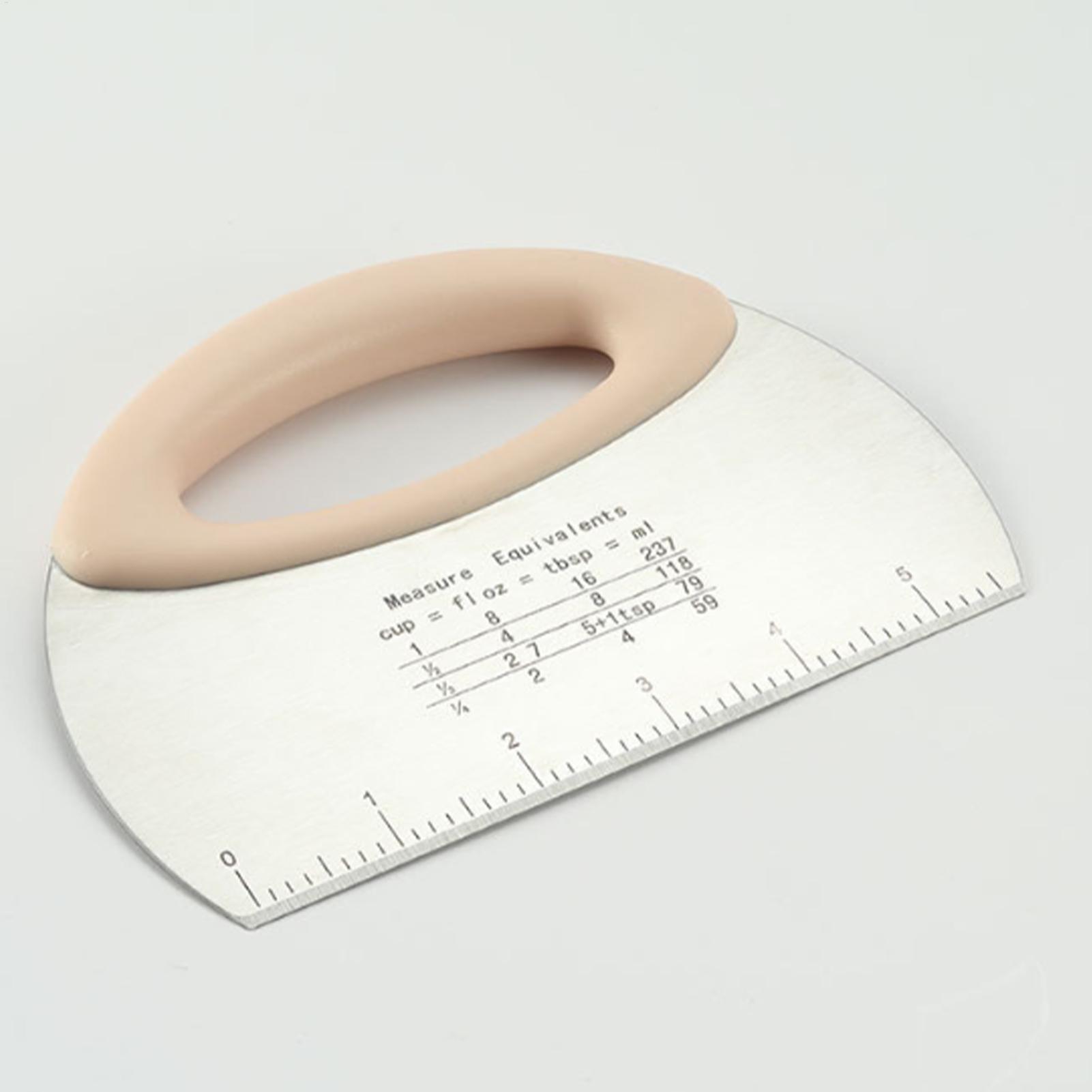 مكشطة عجين للمطبخ من الفولاذ ا - مراجعة Bench Scraper Dough وسعره