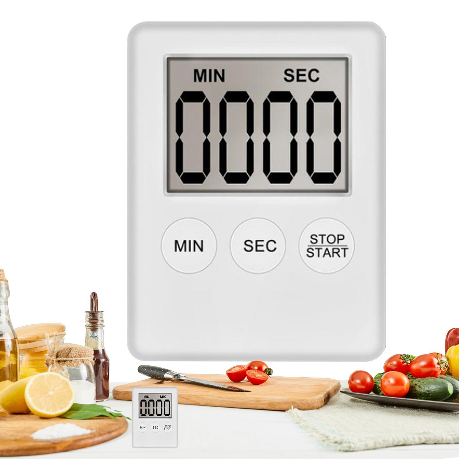 مؤقت مطبخ مغناطيسي رقمي بشاشة  - مراجعة Baking Kitchen Hourly وسعره