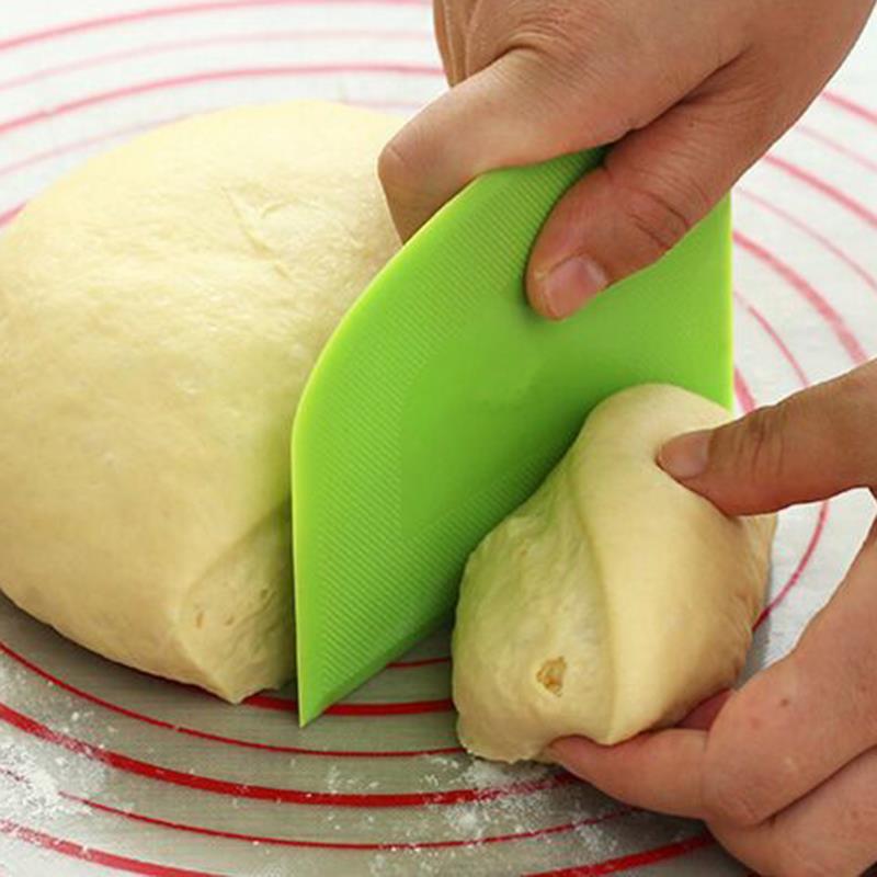 1 قطعة وعاء مكشطة العجين الغذا - مراجعة Bench Scraper Dough وسعره