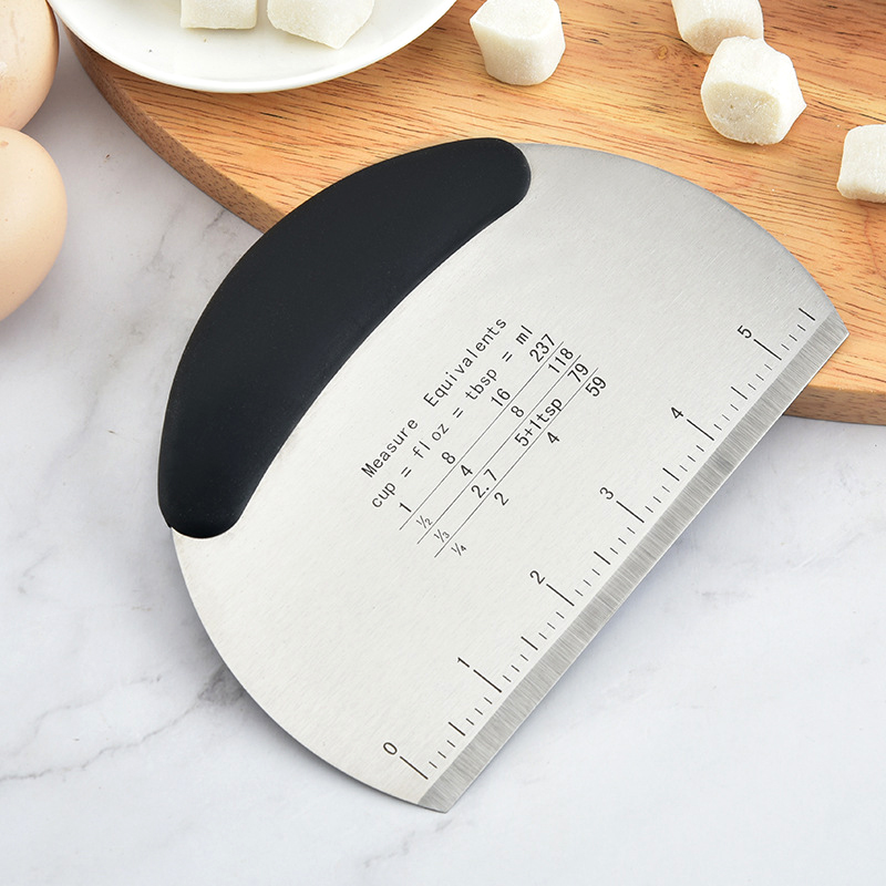 قاطع عجين من الفولاذ المقاوم ل - مراجعة Bench Scraper Dough وسعره