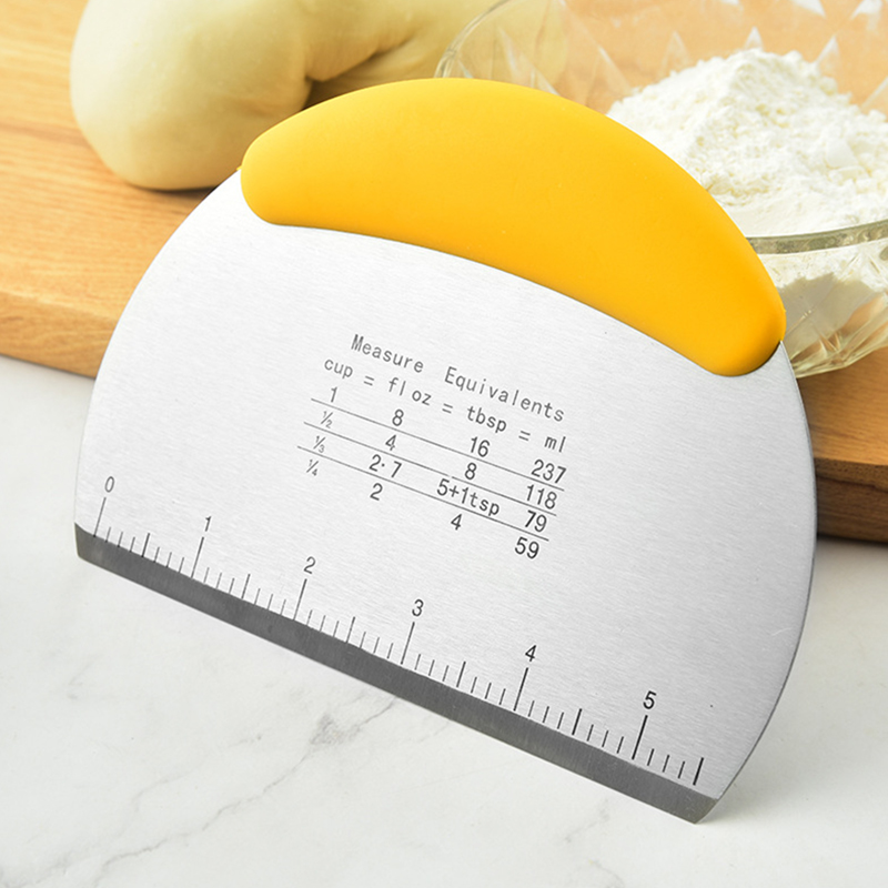 قاطع عجين من الفولاذ المقاوم ل - مراجعة Bench Scraper Dough وسعره