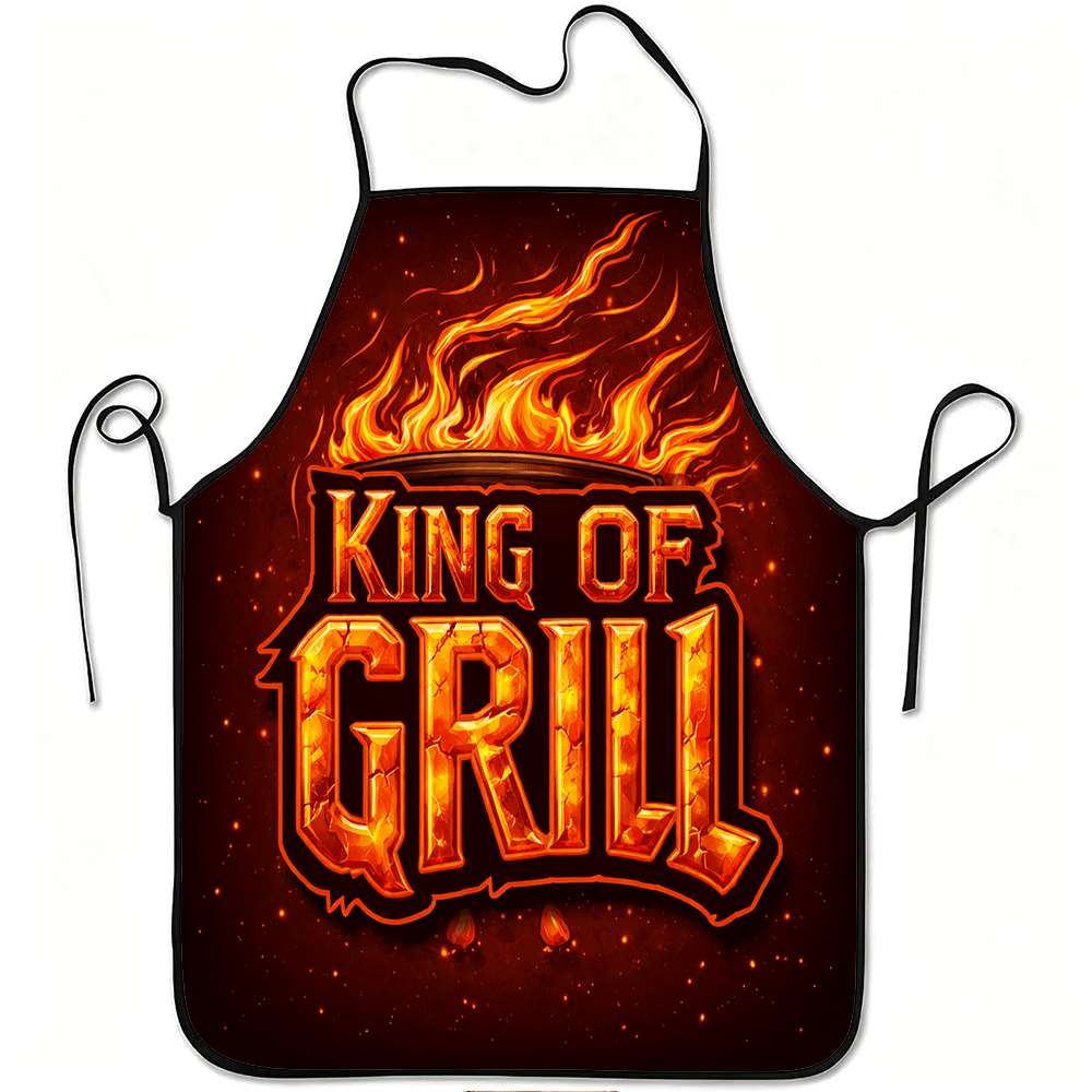 قطعة واحدة من مريلة Bbq King،  - مراجعة Kitchen Baking Ideas وسعره