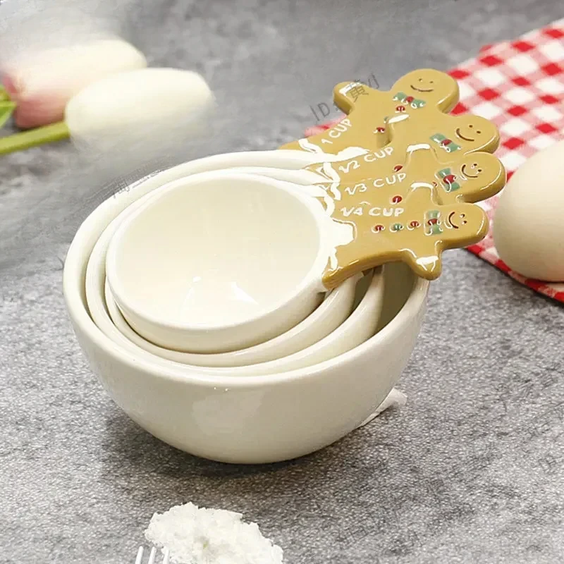 مجموعة ملاعق قياس عيد الميلاد  - مراجعة Kitchen Baking Bowls وسعره