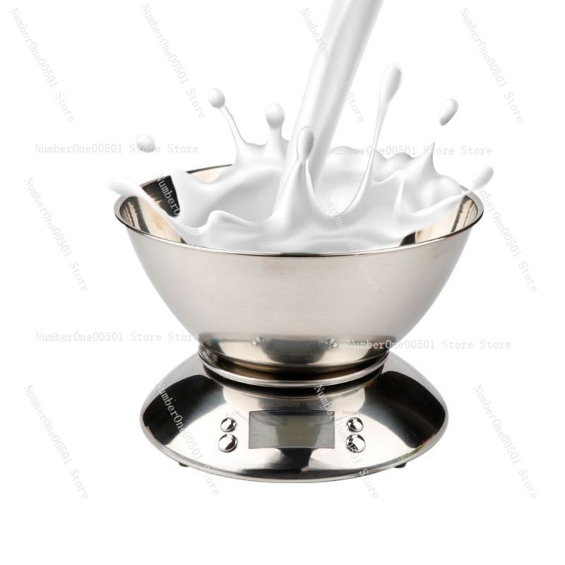 ميزان مطبخ رقمي من الفولاذ الم - مراجعة Kitchen Baking Bowls وسعره
