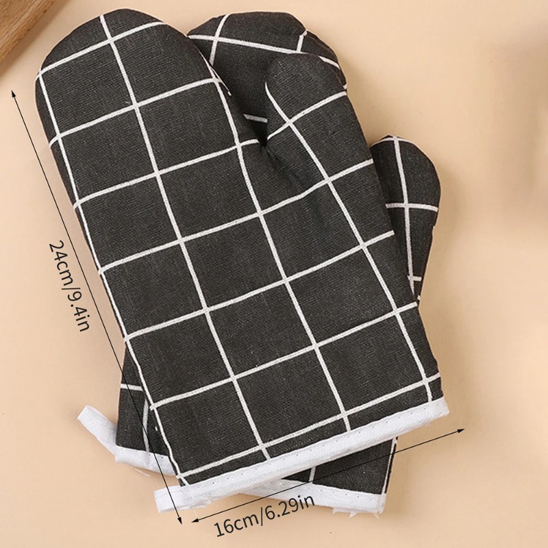2 قطعة قفازات المطبخ الخبز قفا - مراجعة Kitchen Baking Gloves وسعره