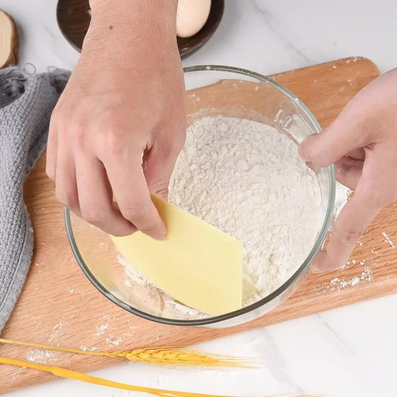 2 قطعة وعاء مكشطة العجين الغذا - مراجعة Bench Scraper Dough وسعره