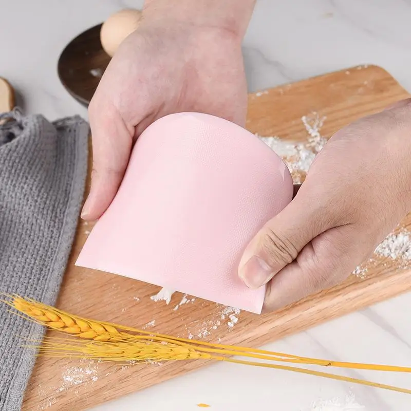 2 قطعة وعاء مكشطة العجين الغذا - مراجعة Bench Scraper Dough وسعره