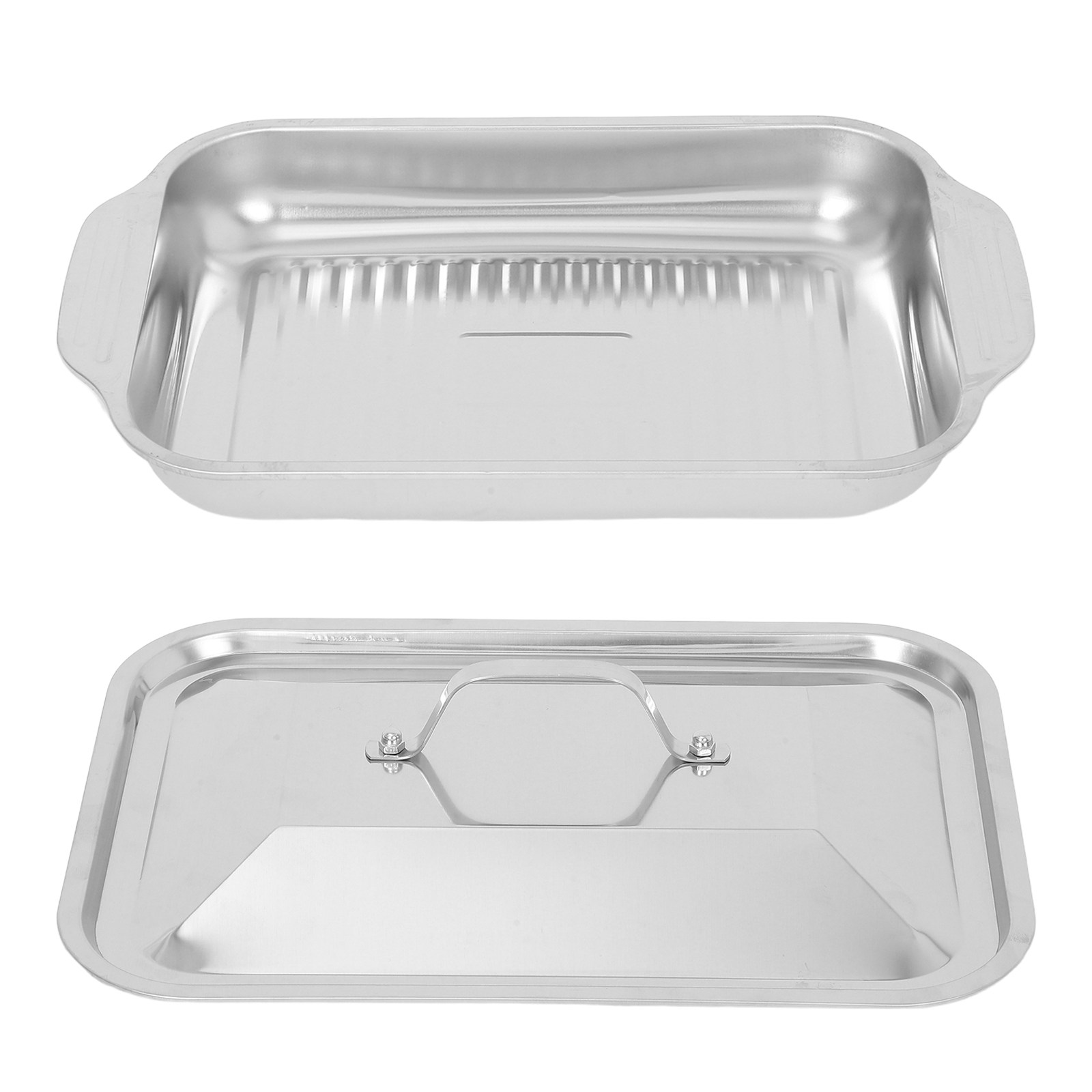 صينية شواء مستطيلة من الفولاذ  - مراجعة Kitchen Oven Baking Pans وسعره