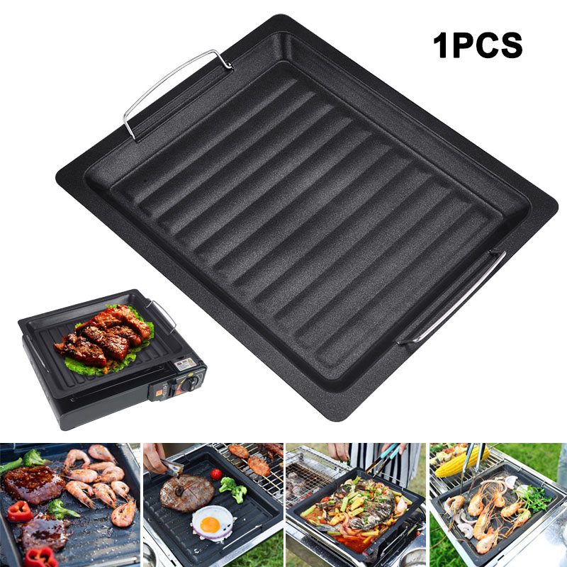 مقلاة شواء مربعة سميكة للاستخد - مراجعة Kitchen Baking Appliances وسعره