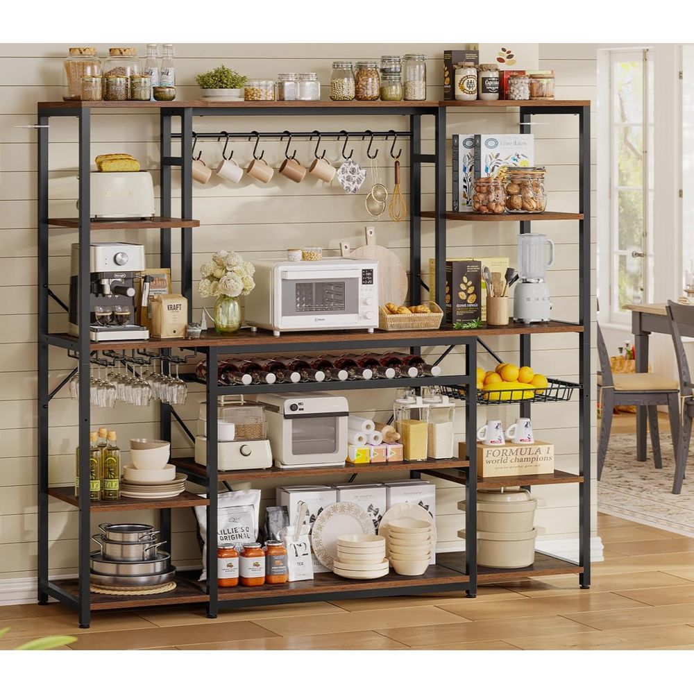 رف خباز كبير بطول 62.4 بوصة مع - مراجعة Kitchen Baker وسعره