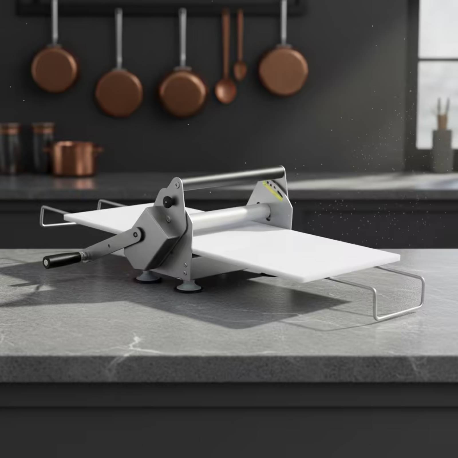 آلة فرد العجين اليدوية القابلة - مراجعة Kitchen Baker وسعره