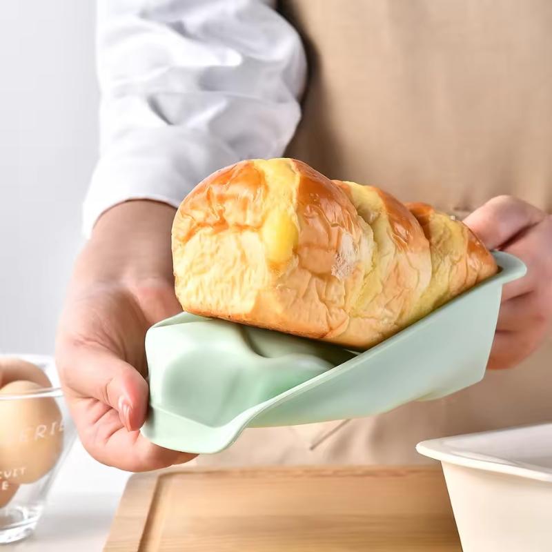 قالب سيليكون مستطيل الشكل للاس - مراجعة Kitchen Baking Pan وسعره