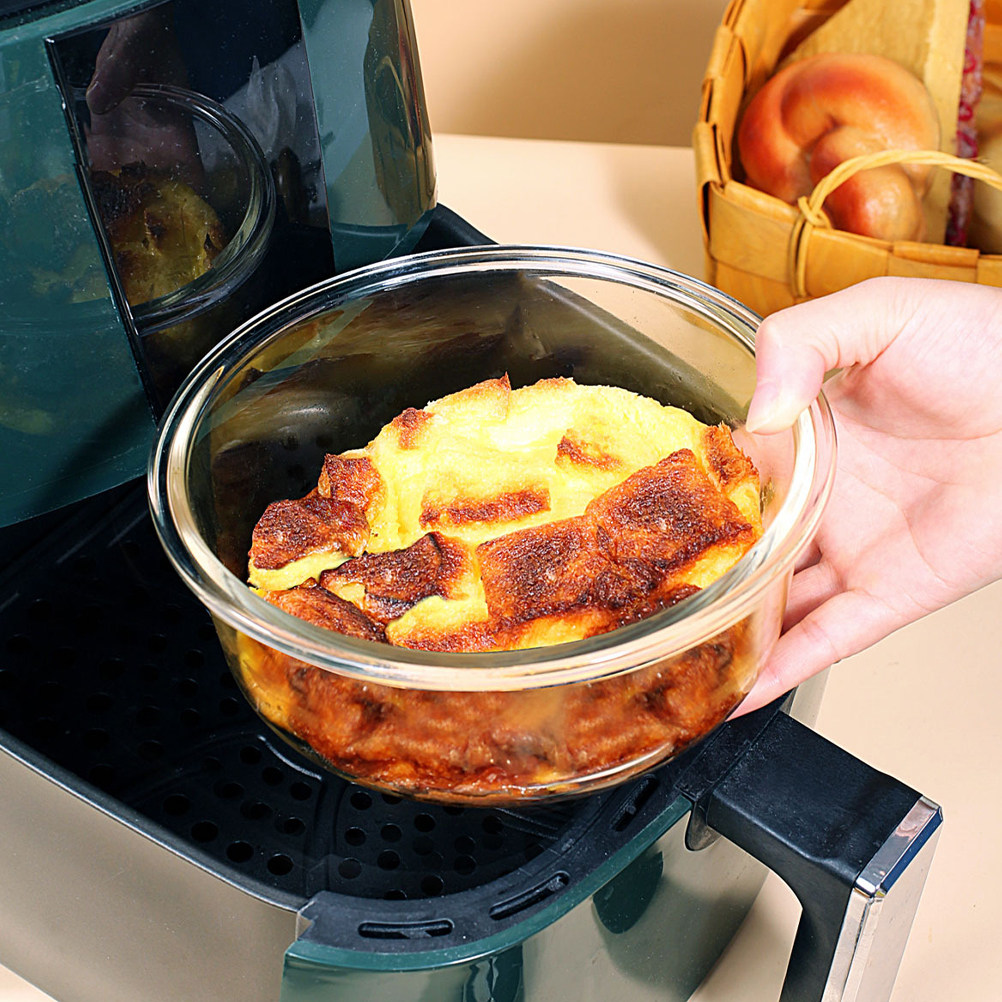 وعاءان زجاجيان كبيران مقاومان  - مراجعة Kitchen Baking Bowls وسعره