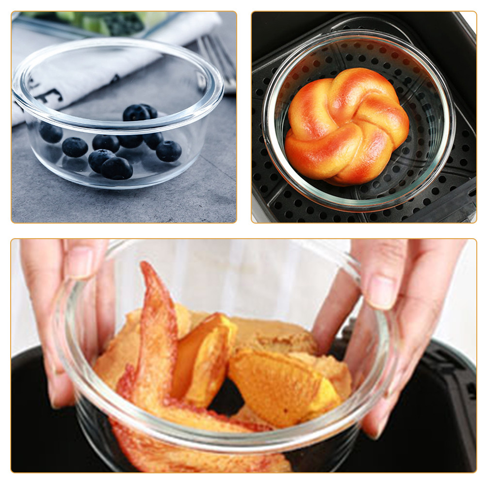 وعاءان زجاجيان كبيران مقاومان  - مراجعة Kitchen Baking Bowls وسعره