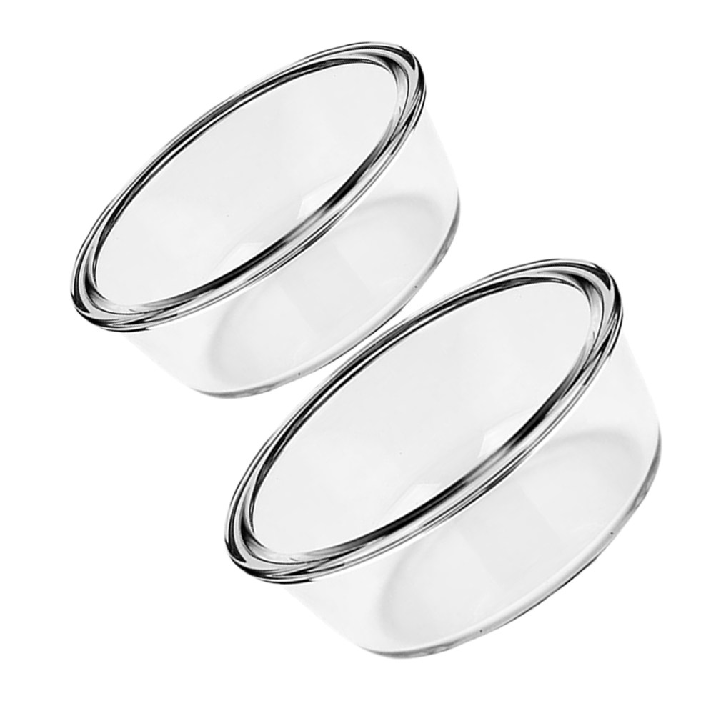 وعاءان زجاجيان كبيران مقاومان  - مراجعة Kitchen Baking Bowls وسعره