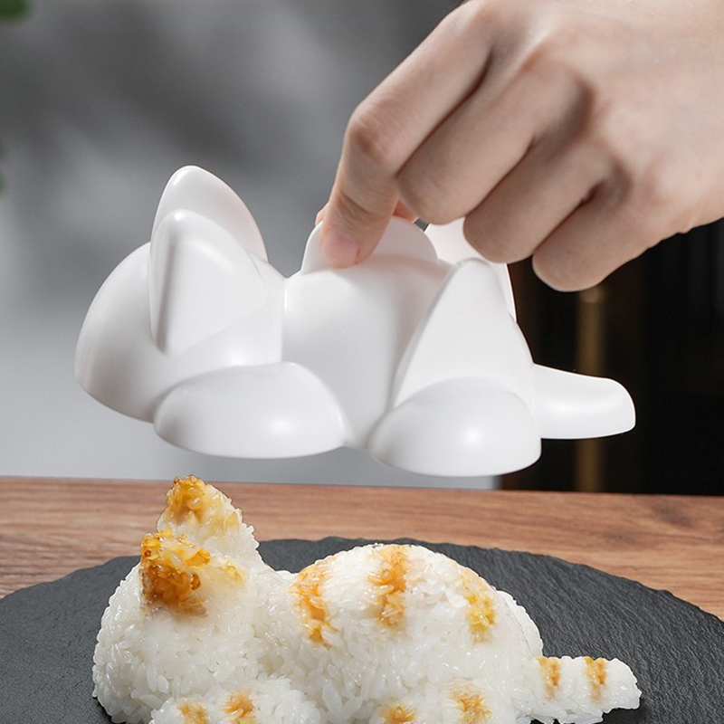 أدوات سوشي لطيفة على شكل قطة،  - مراجعة Baking Kitchen For Kids وسعره