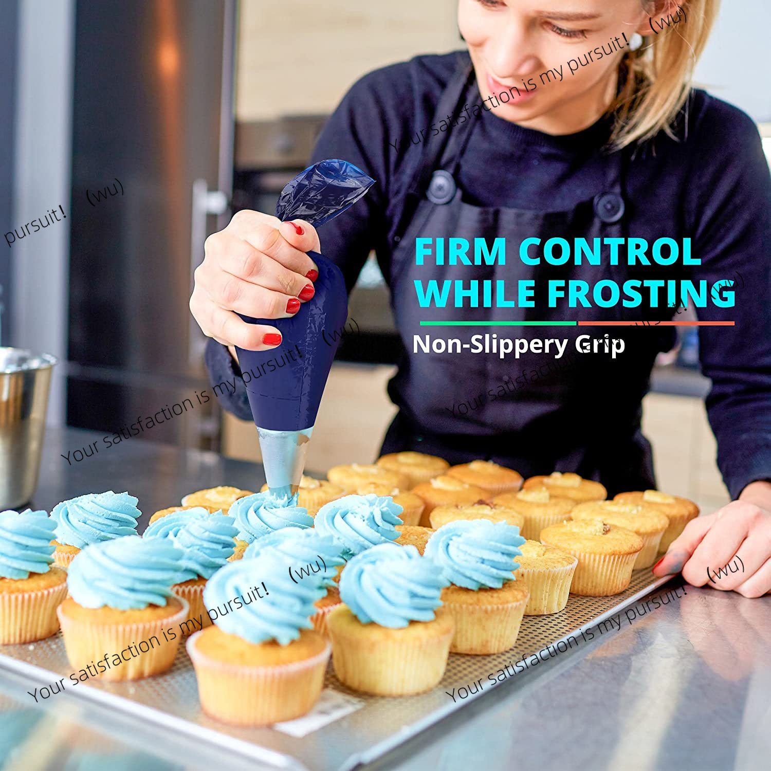كيس حلويات بطول 21 بوصة، كيس ت - مراجعة Piping Bag Disposable وسعره