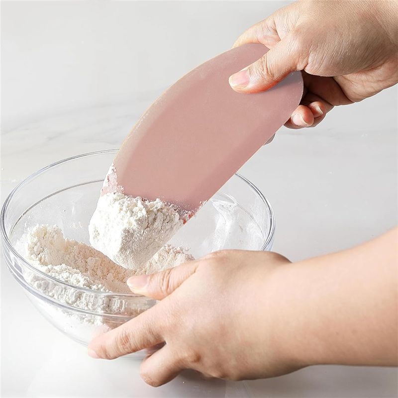 AEE2-وعاء سيليكون مكشطة مرنة ح - مراجعة Bench Scraper Dough وسعره