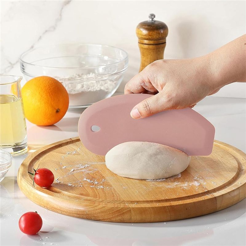 AEE2-وعاء سيليكون مكشطة مرنة ح - مراجعة Bench Scraper Dough وسعره